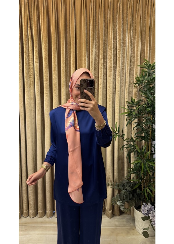 LİSA VATKALI TAKIM LACİVERT